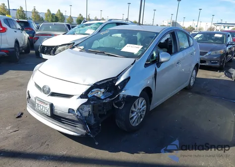 2014 Toyota Prius Plug-In from USA, damaged, VIN JTDKN3DP3E3055972